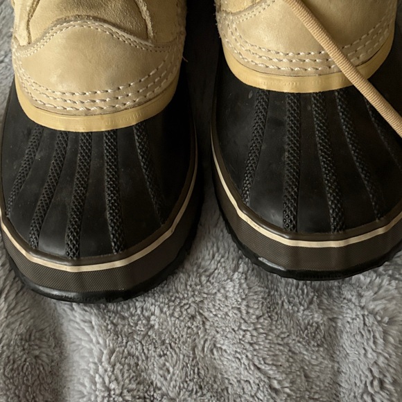 EUC Women’s Sorel Joan of Arctic Suede/Faux Fur Waterproof Boots size 8 - Picture 15 of 15